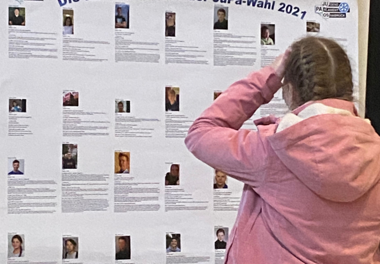 Wahl zum Jugendparlament